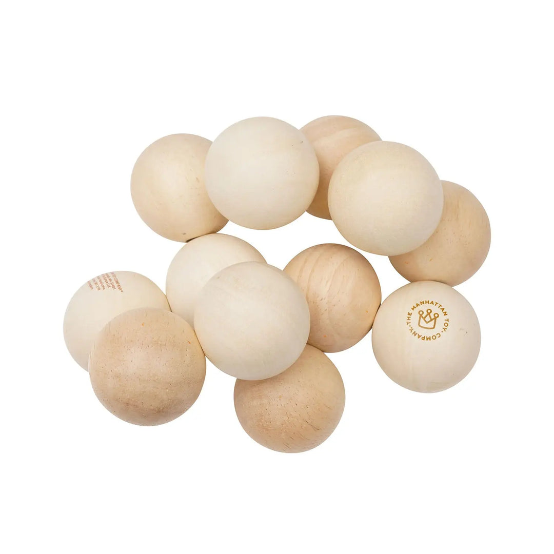 Manhattan Toy Classic Baby Beads Natural