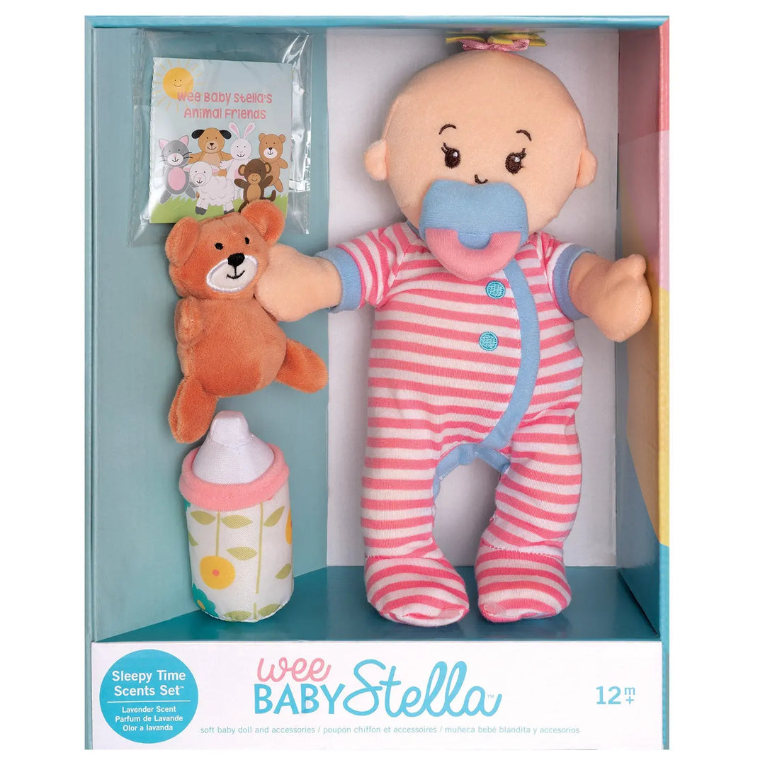 Wee Baby Stella Peach Sleepy Time Scents Set - Wee Baby Stella - Manhattan Toy