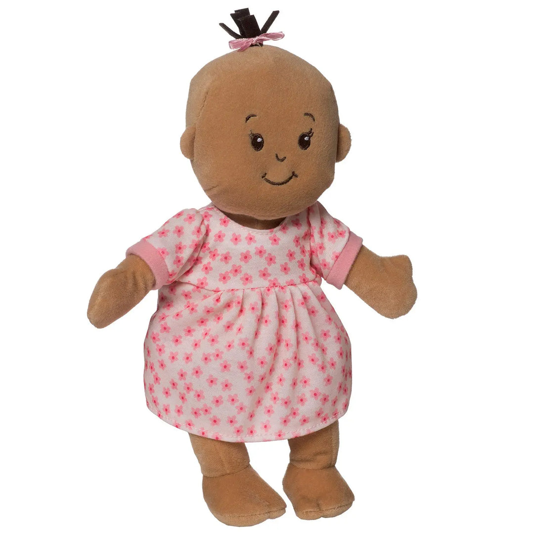 Wee Baby Stella Beige with Brown Hair - Wee Baby Stella - Manhattan Toy