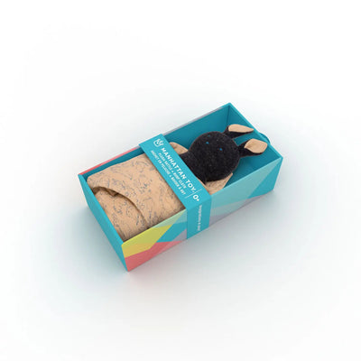 Bunny Rattle + Burp Cloth - Baby Toys - Manhattan Toy
