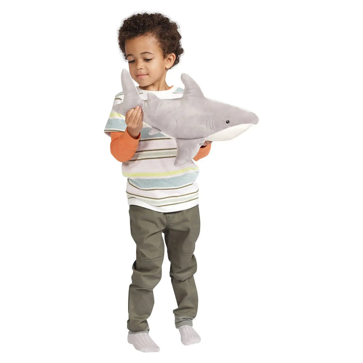 Velveteen Snarky Sharky - Stuffed Animal - Manhattan Toy