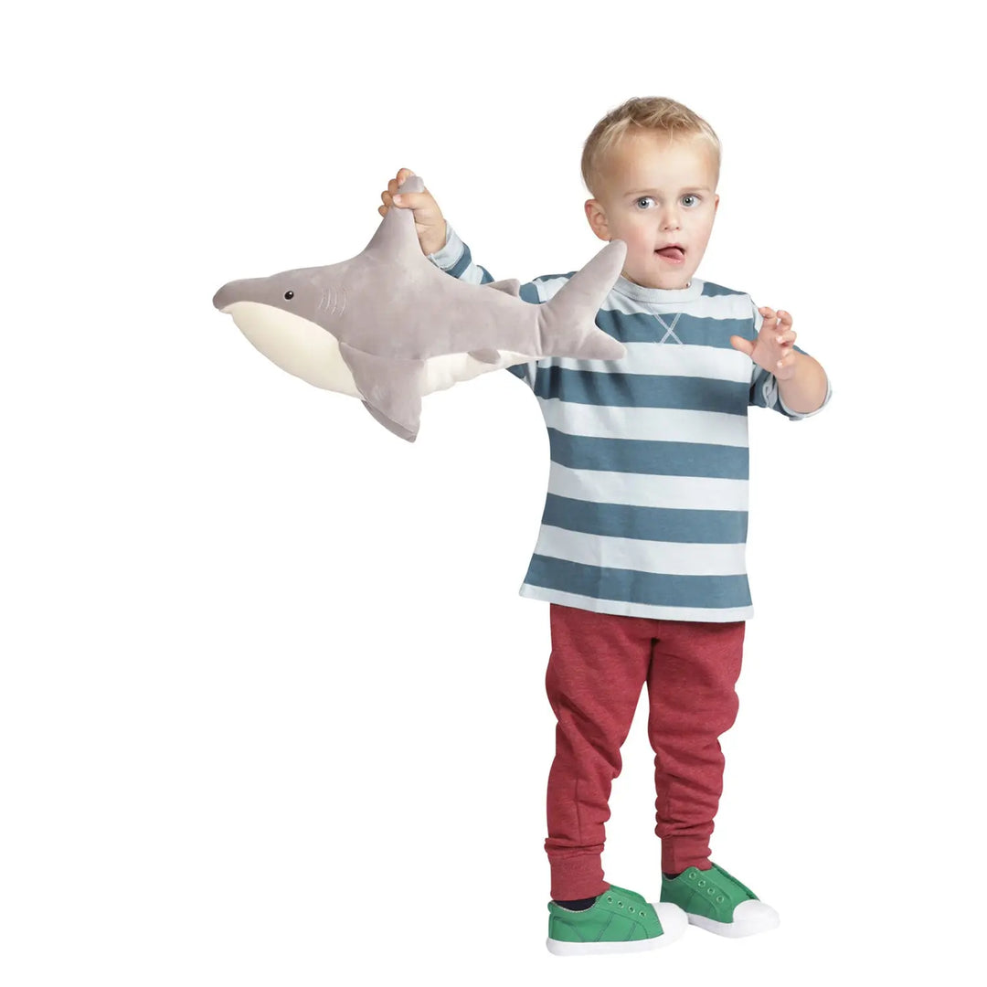 Velveteen Snarky Sharky - Stuffed Animal - Manhattan Toy