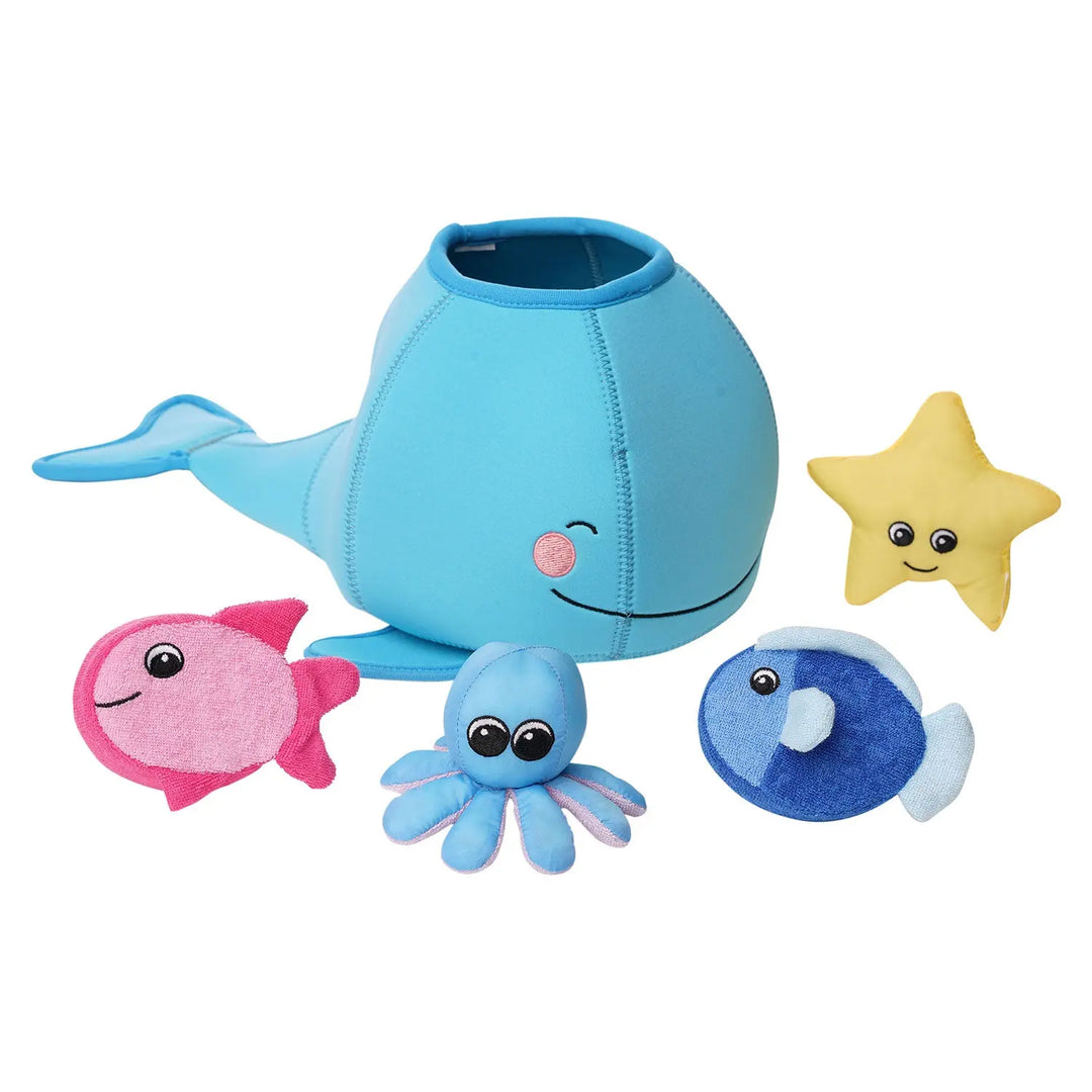Whale-Floating Fill n Spill bath and water toy – Manhattan Toy