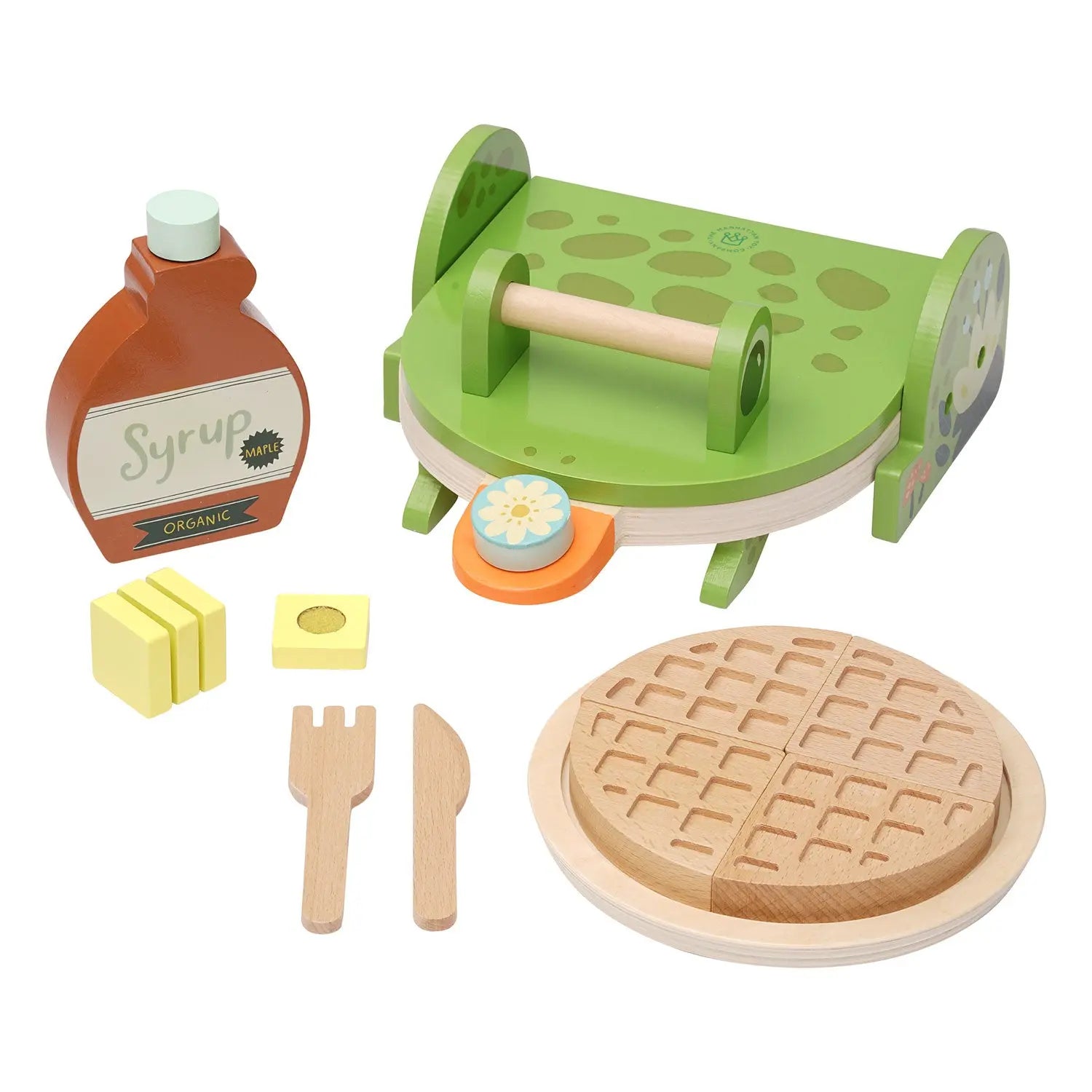 Kids Concept waffle iron Bistro white wood 1000338 - Rocket Toys
