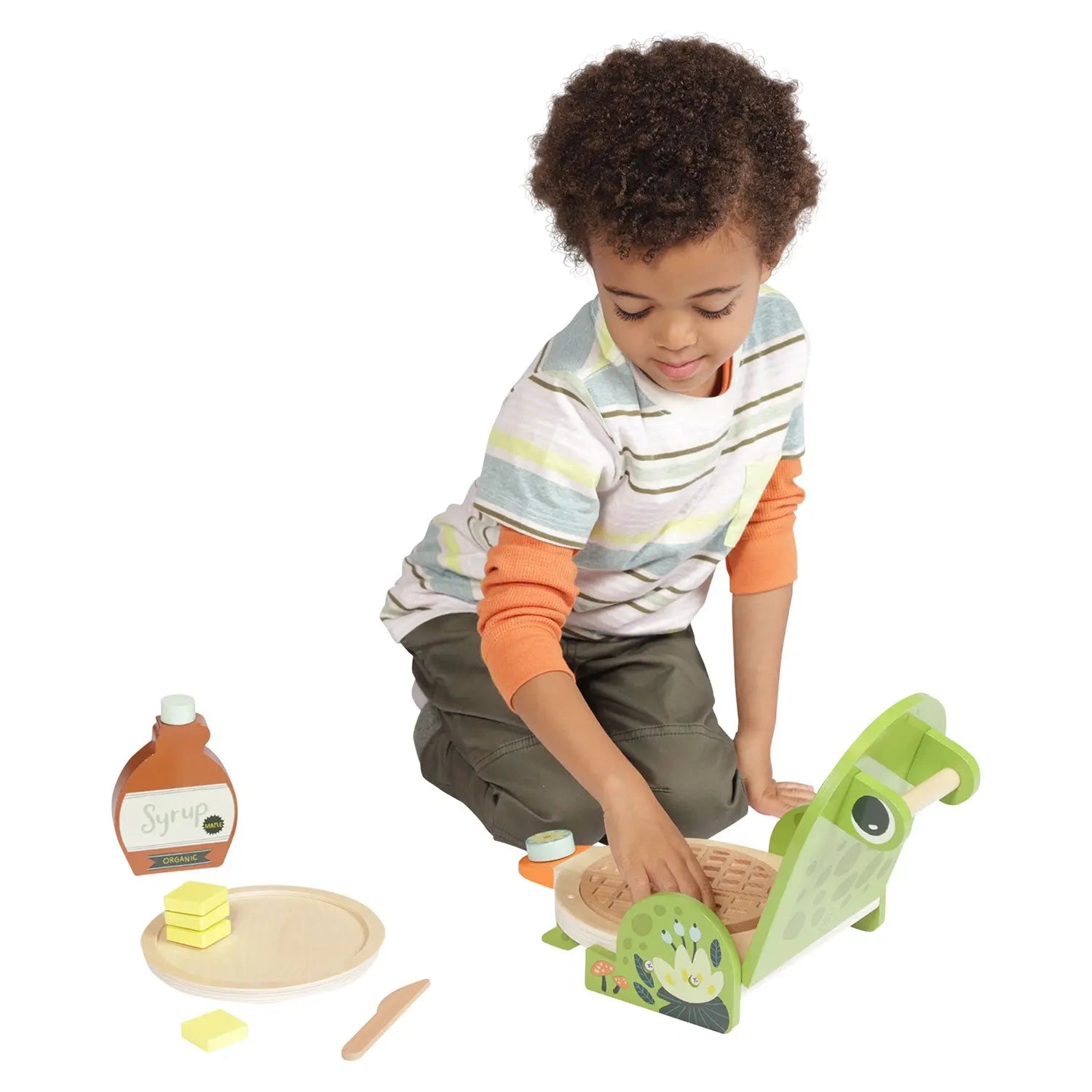 Manhattan Toy Ribbit Waffle Maker Toddler & Kids Pretend Play