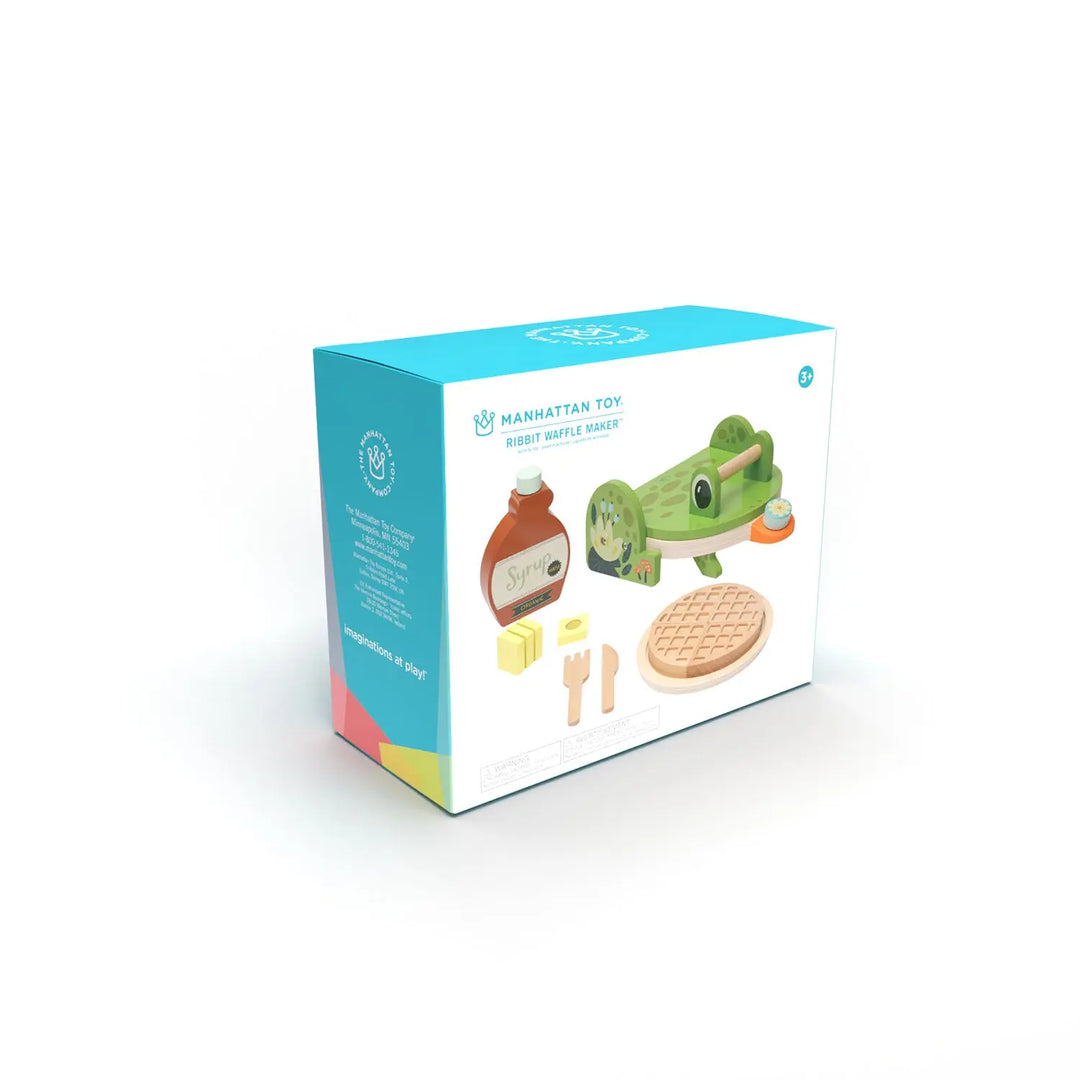 Ribbit Waffle Maker - Wood Toys - Manhattan Toy