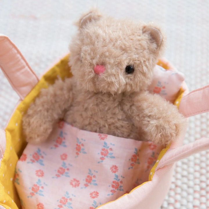 Moppettes Bea Bear - Stuffed Animal - Manhattan Toy