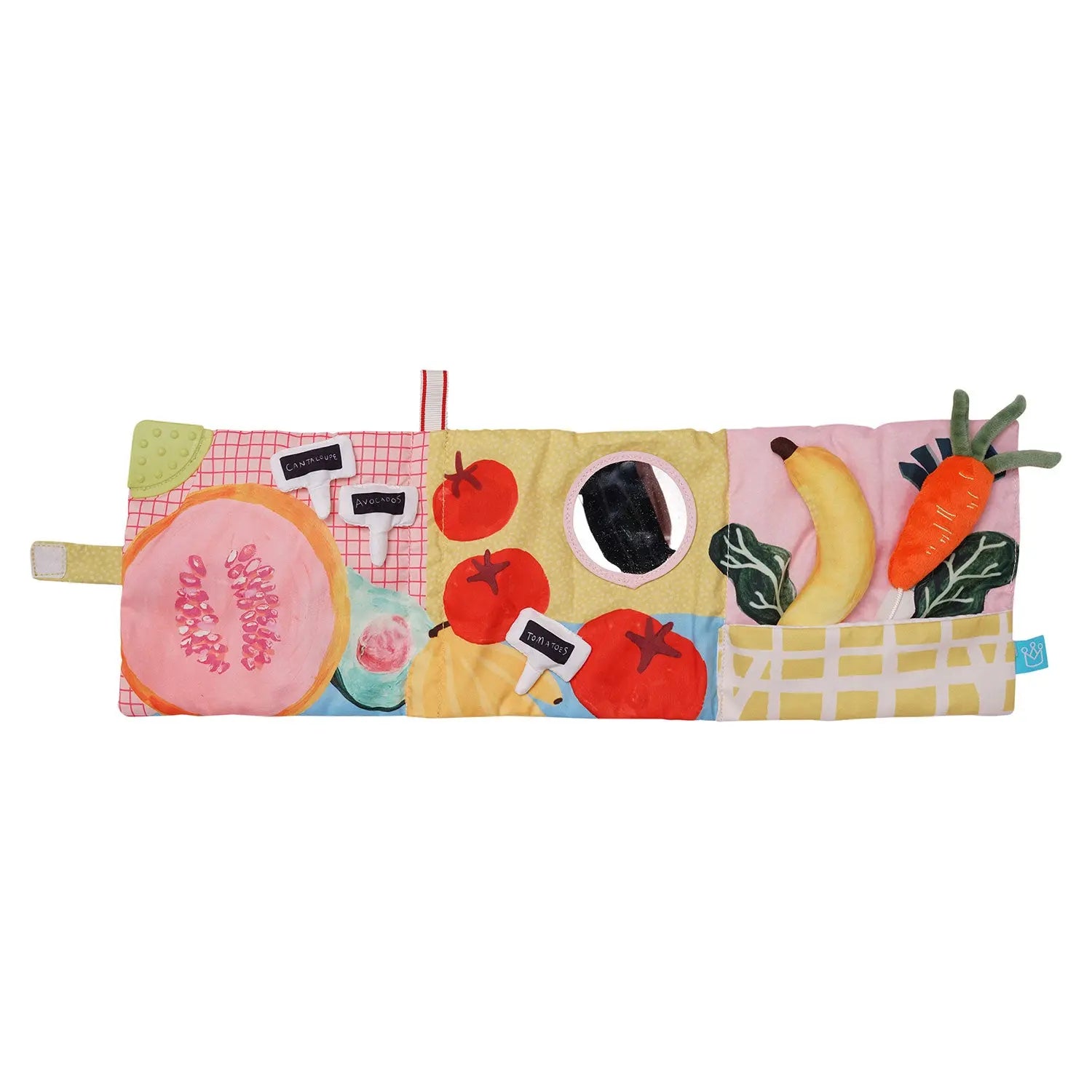 Mini-Apple Farm soft baby book – Manhattan Toy