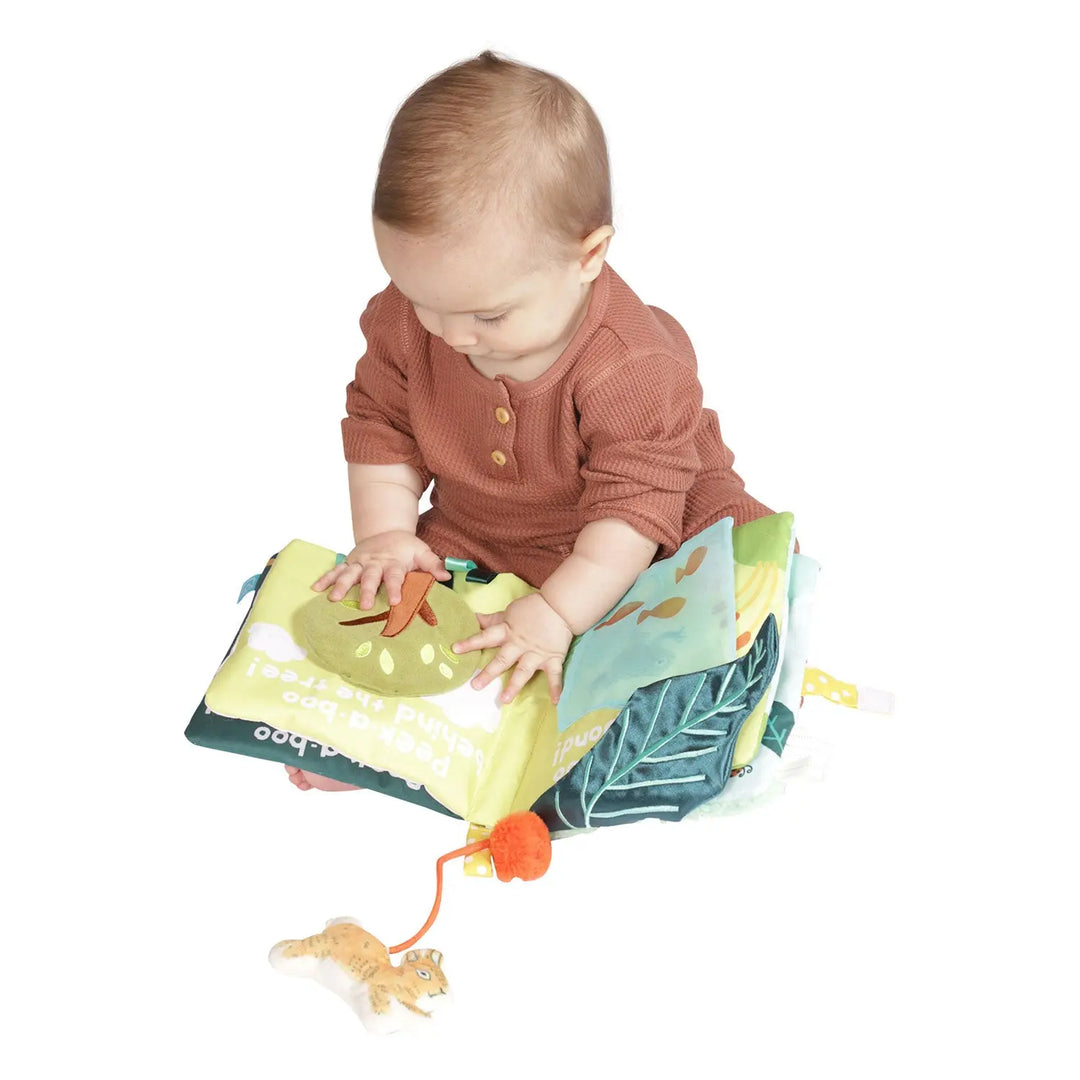 Fairytale Peek-a-boo soft baby book – Manhattan Toy
