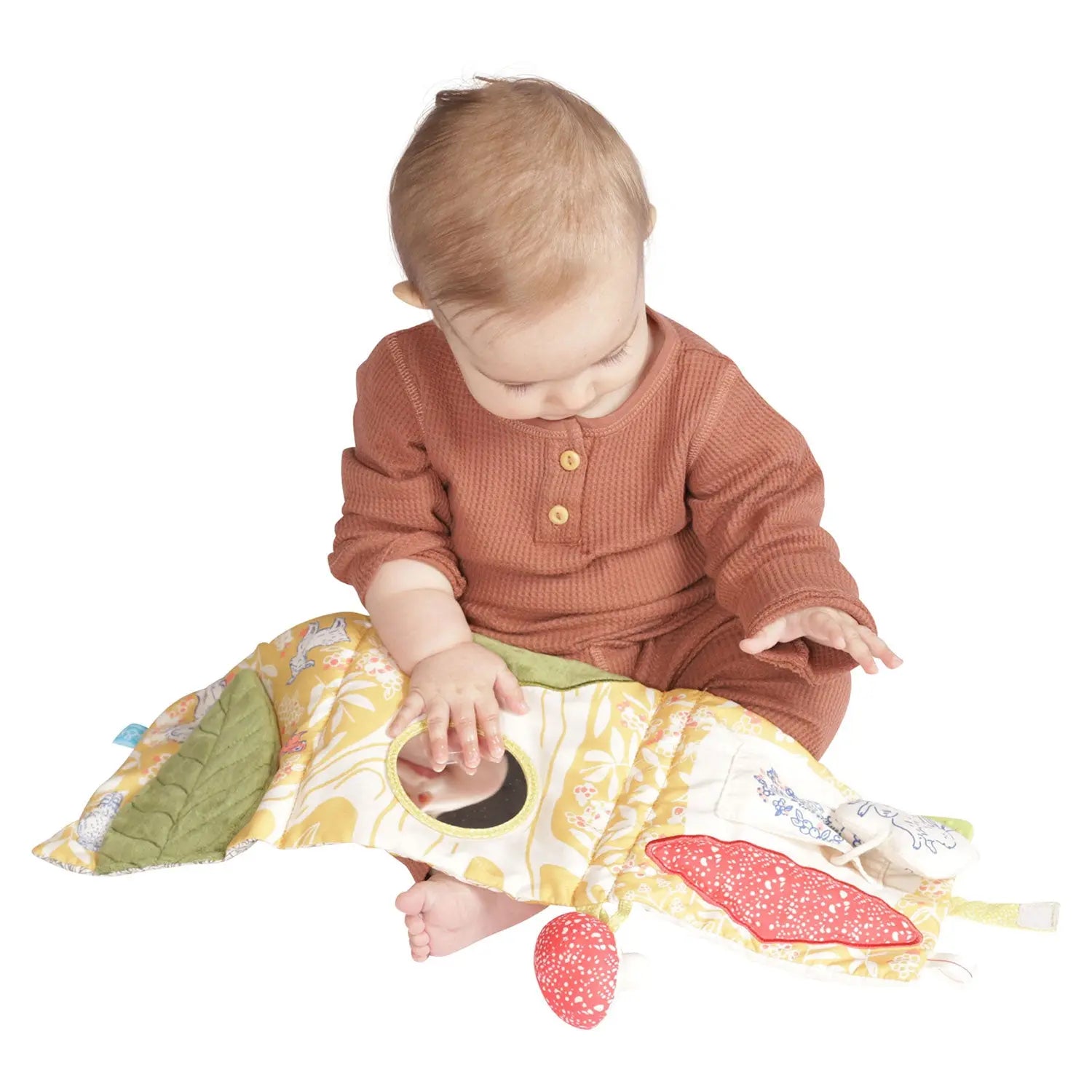 Deer One soft baby book – Manhattan Toy