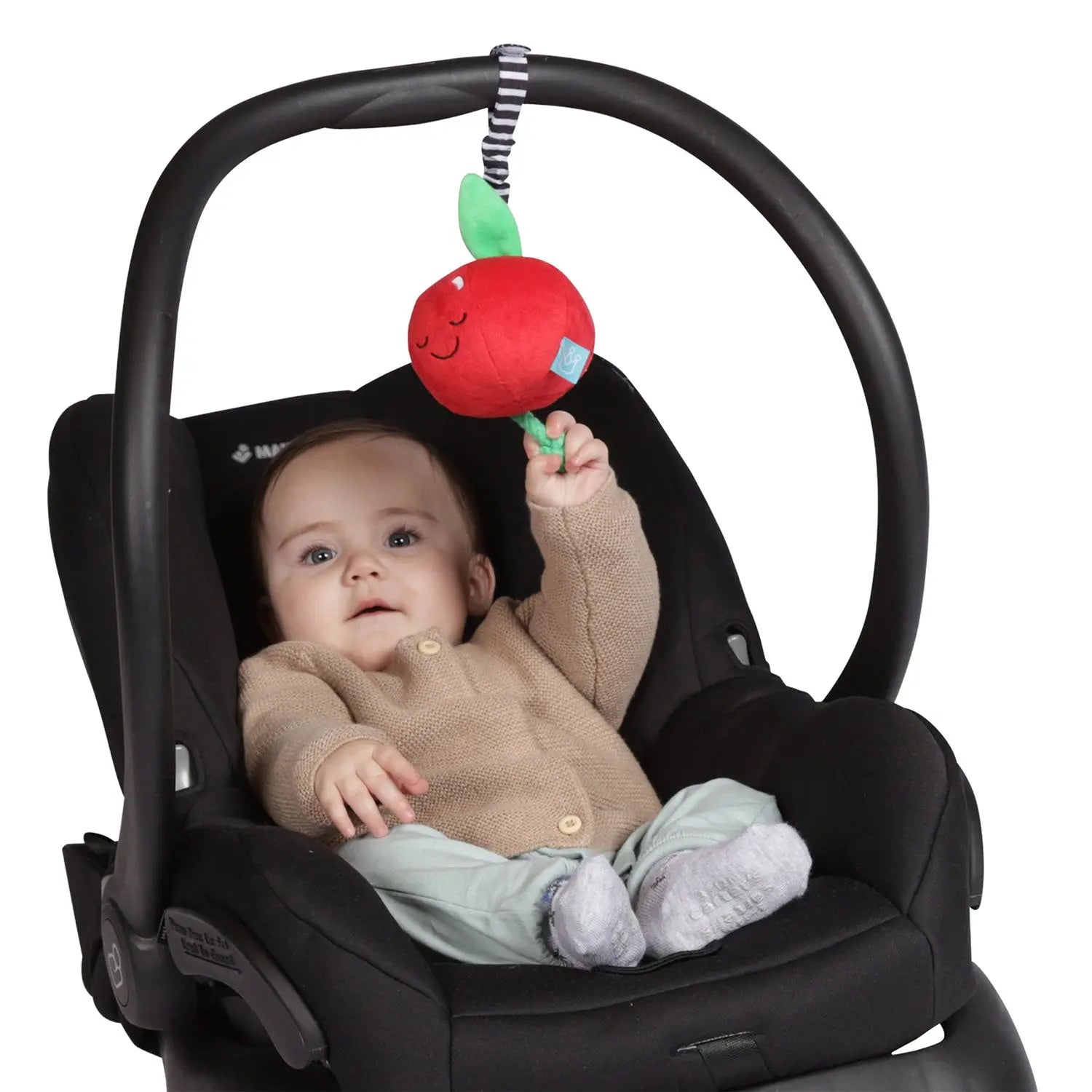 MiniApple Farm Cherry Pull Musical baby travel toy Manhattan Toy