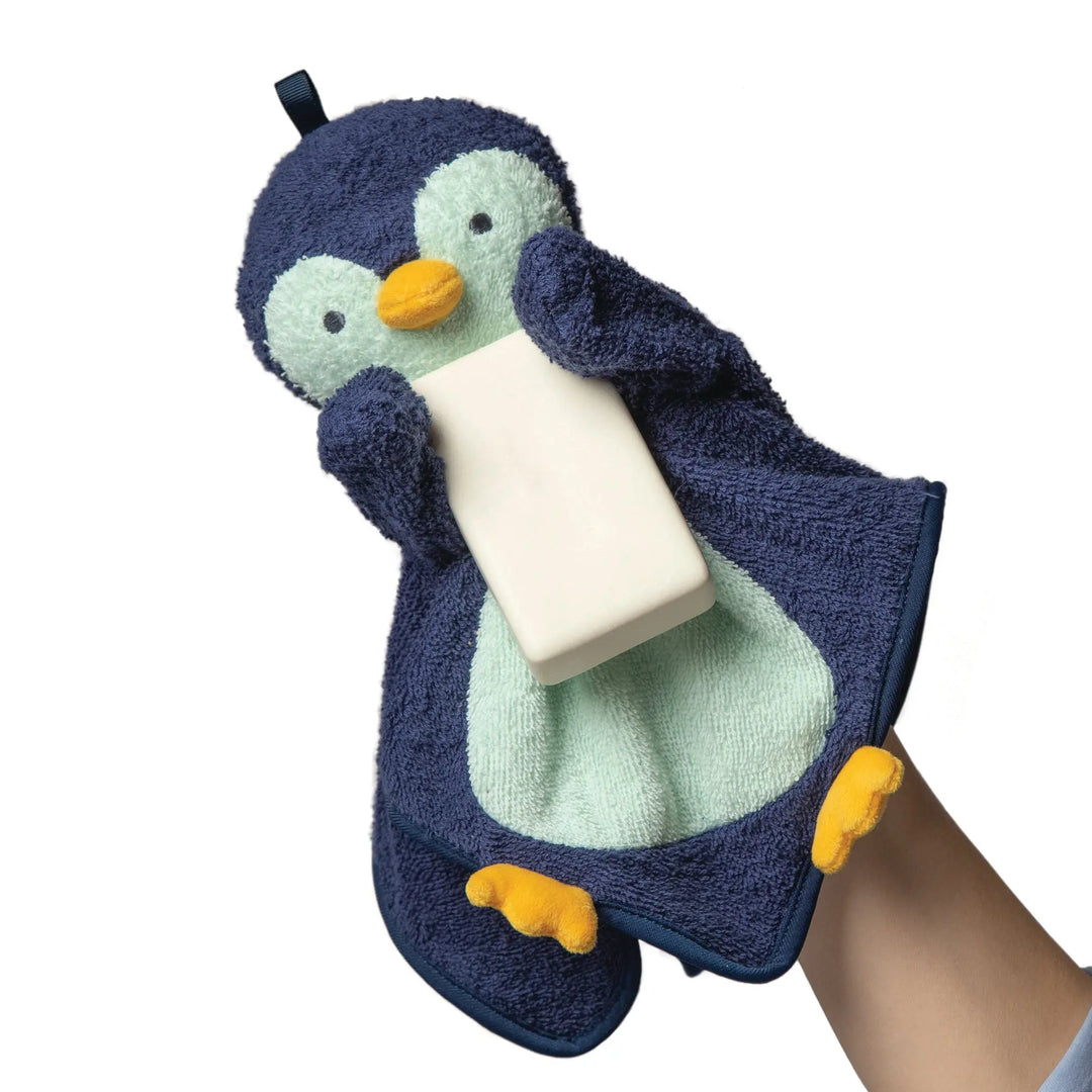 Penny Penguin Scrub-a-Dubbie - Baby Bathing - Manhattan Toy