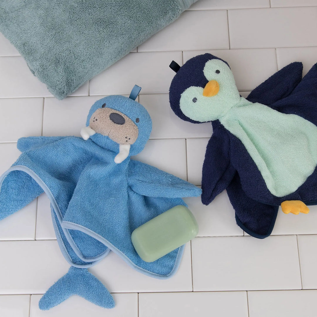 Penny Penguin Scrub-a-Dubbie - Baby Bathing - Manhattan Toy