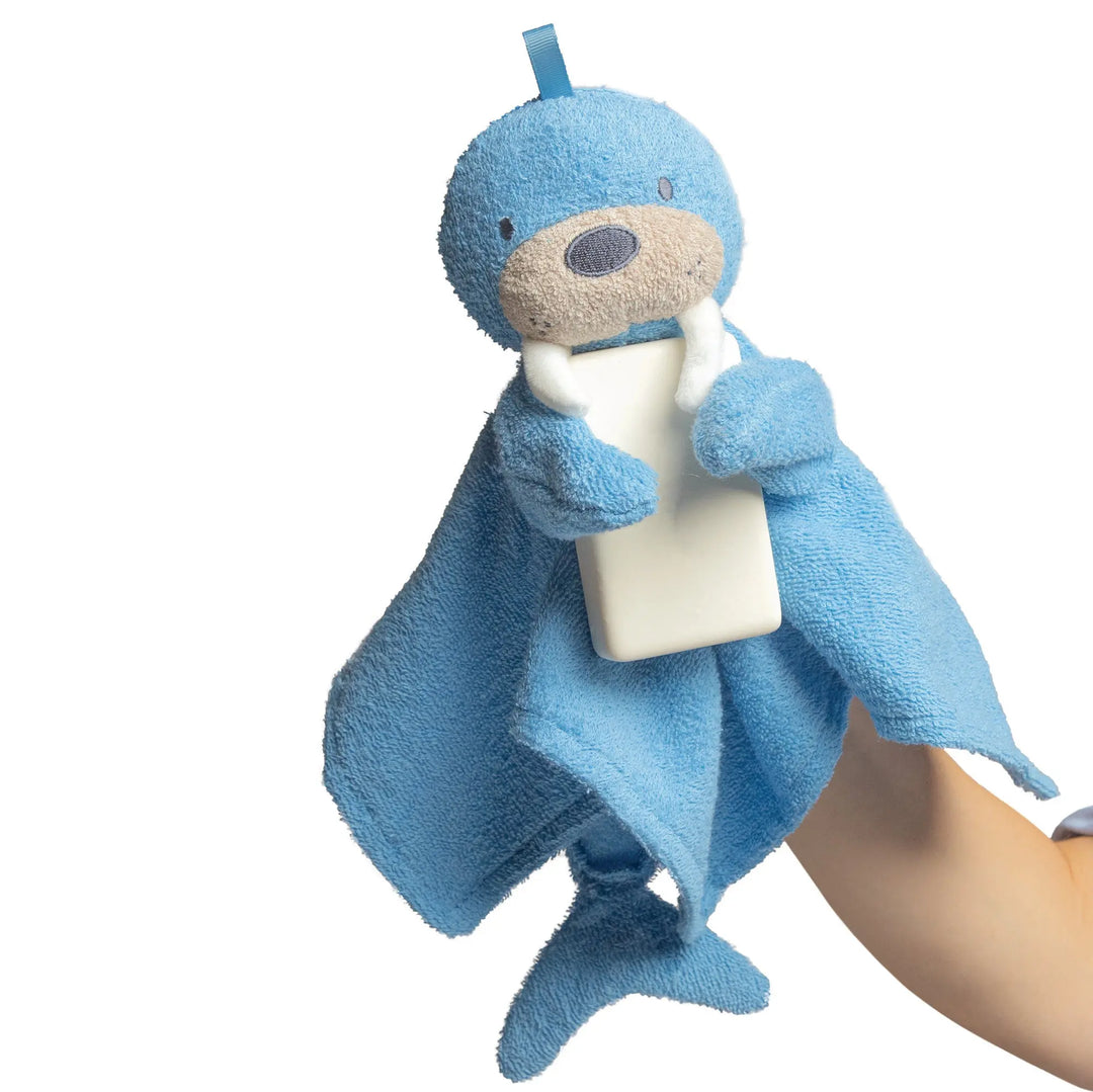 Walter Walrus Scrub-a-Dubbie - Baby Bathing - Manhattan Toy