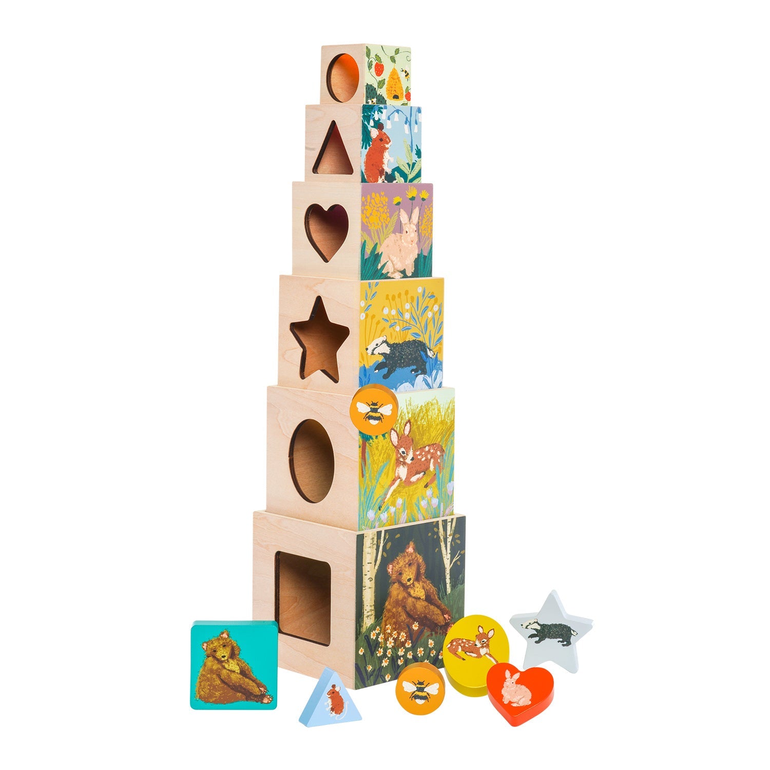 Enchanted Forest Stacking Blocks