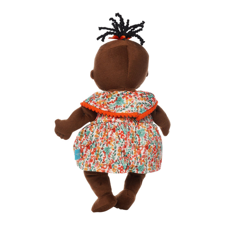 Baby Stella Brown with Black Wavy Hair, Exclusive Outfit, Packaged in a Beautifu Box, Perfect For Gifting