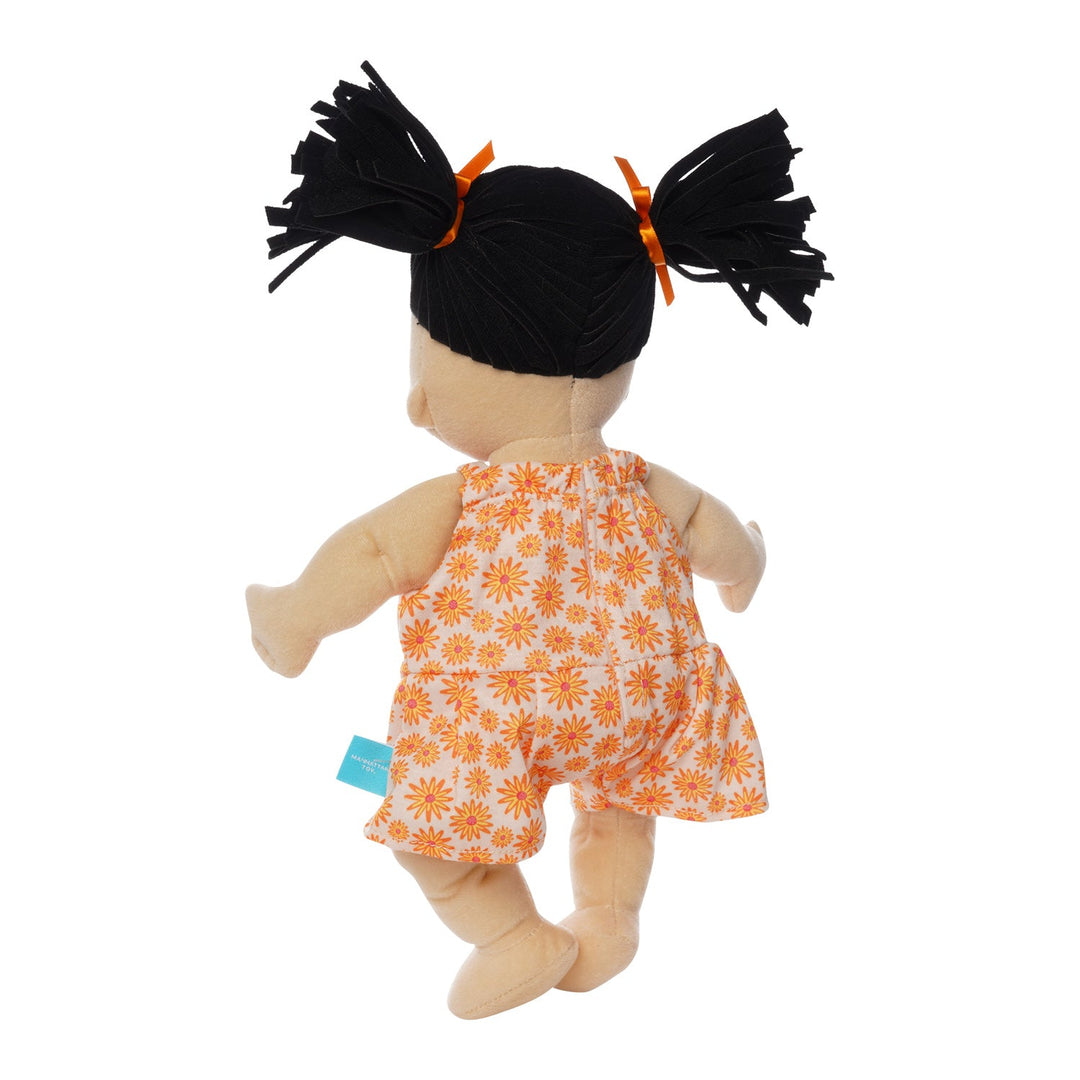 Baby Stella Beige with Black ponytails, Exclusive Outfit, Packaged in a Beautifu Box, Perfect For Gifting