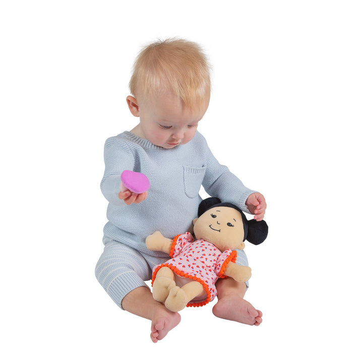 Wee Baby Stella Light Beige with Black Buns