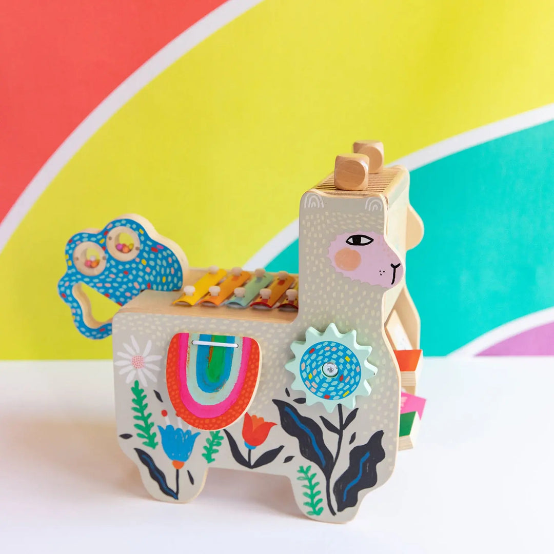 Musical Lili Llama - Wood Toys - Manhattan Toy