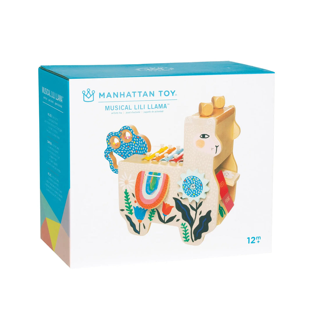 Musical Lili Llama - Wood Toys - Manhattan Toy