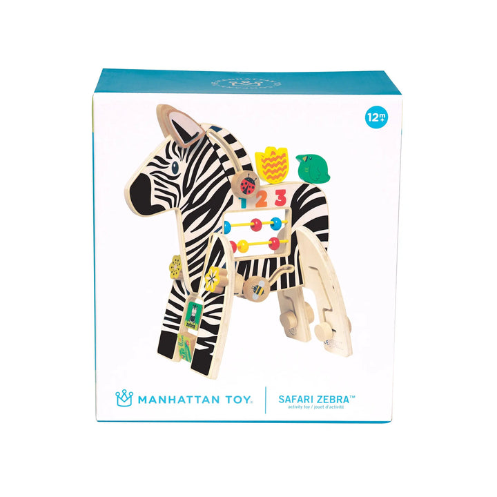 Safari Zebra - Wood Toys - Manhattan Toy