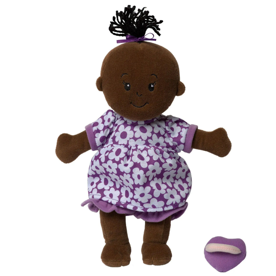 Wee Baby Stella Doll Brown with Black Hair - Wee Baby Stella - Manhattan Toy