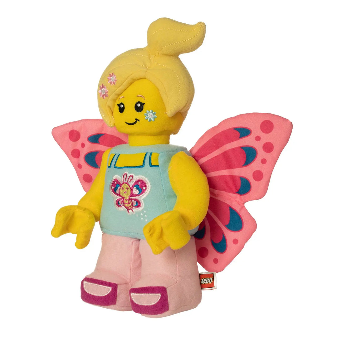 LEGO Butterfly Girl Plush Minifigure – Manhattan Toy