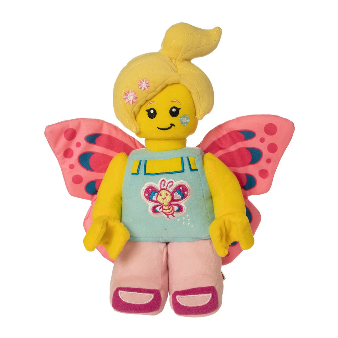 LEGO Butterfly Girl Plush Minifigure – Manhattan Toy