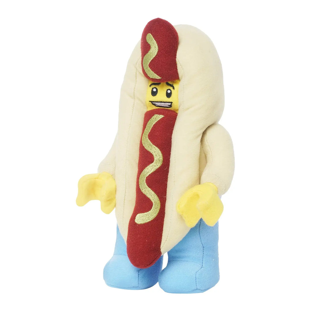 LEGO Hot Dog Guy Plush Minifigure Small - Stuffed Animal - Manhattan Toy