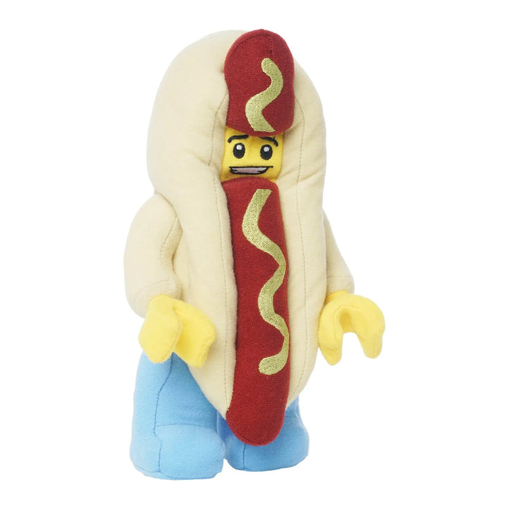 LEGO Hot Dog Guy Plush Minifigure Small - Stuffed Animal - Manhattan Toy
