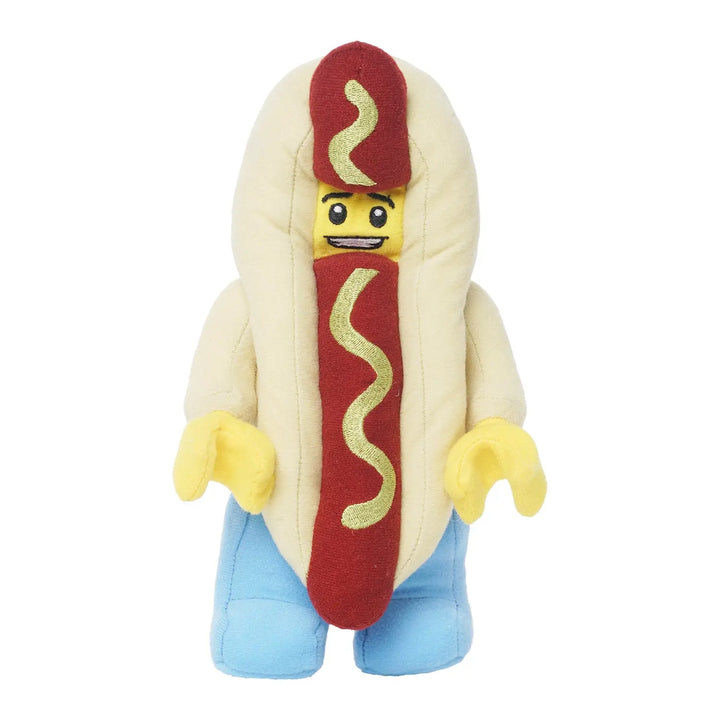 LEGO Hot Dog Guy Plush Minifigure Small - Stuffed Animal - Manhattan Toy