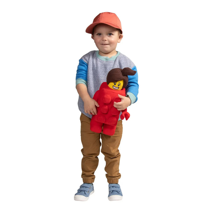 LEGO® Minifigure Brick Suit Girl Plush - Stuffed Animal - Manhattan Toy