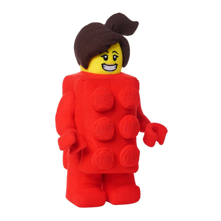 LEGO® Minifigure Brick Suit Girl Plush - Stuffed Animal - Manhattan Toy