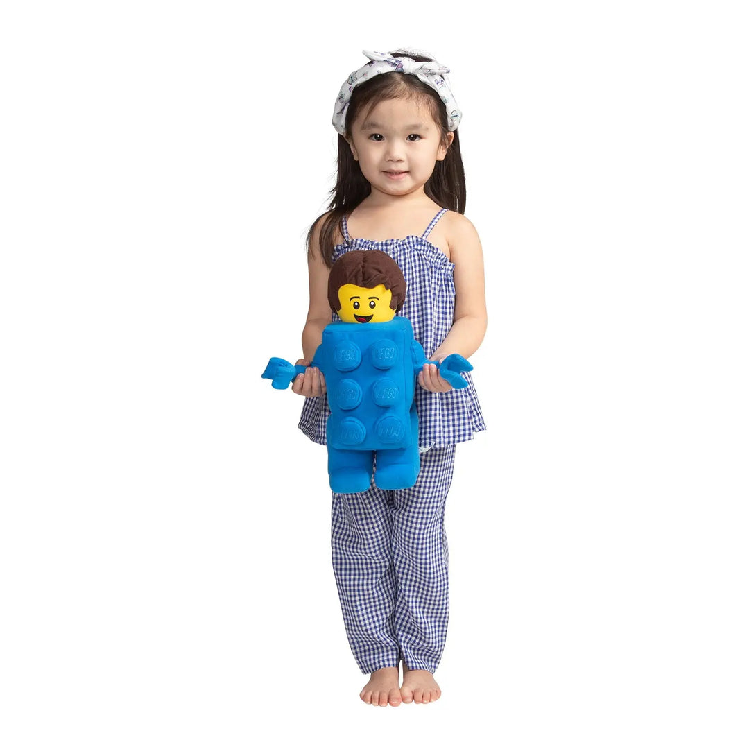 LEGO® Minifigure Brick Suit Boy Plush - Stuffed Animal - Manhattan Toy