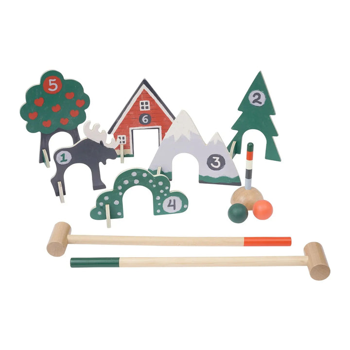 Through The Woods Croquet Set - Games - Manhattan Toy