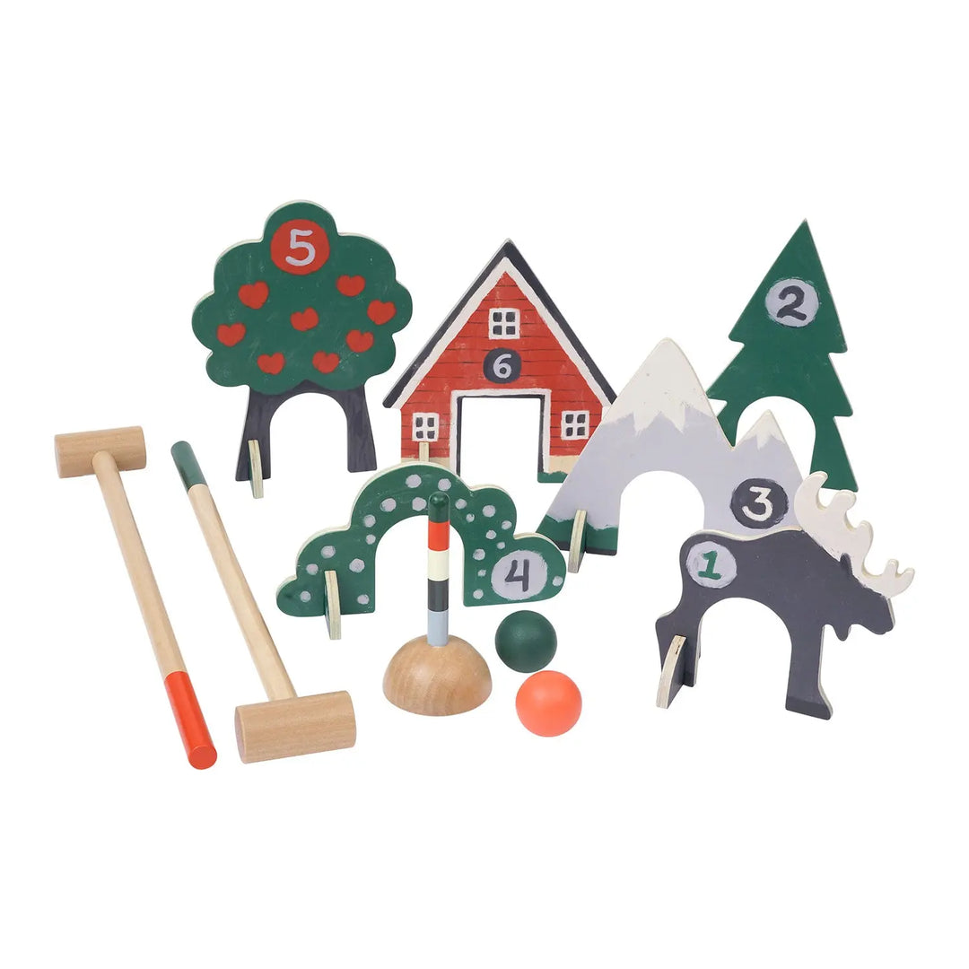 Through The Woods Croquet Set - Games - Manhattan Toy