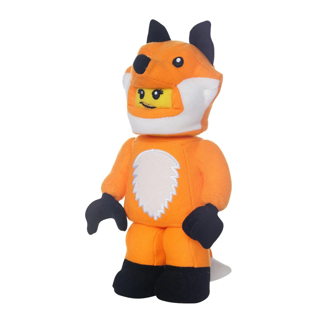 LEGO Fox Costume Girl Plush Minifigure Small - Stuffed Animal - Manhattan Toy