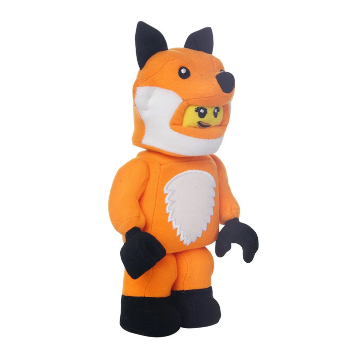 LEGO Fox Costume Girl Plush Minifigure Small - Stuffed Animal - Manhattan Toy