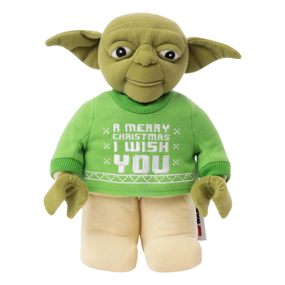 LEGO Star Wars Yoda Holiday Plush Minifigure - Stuffed Animal - Manhattan Toy