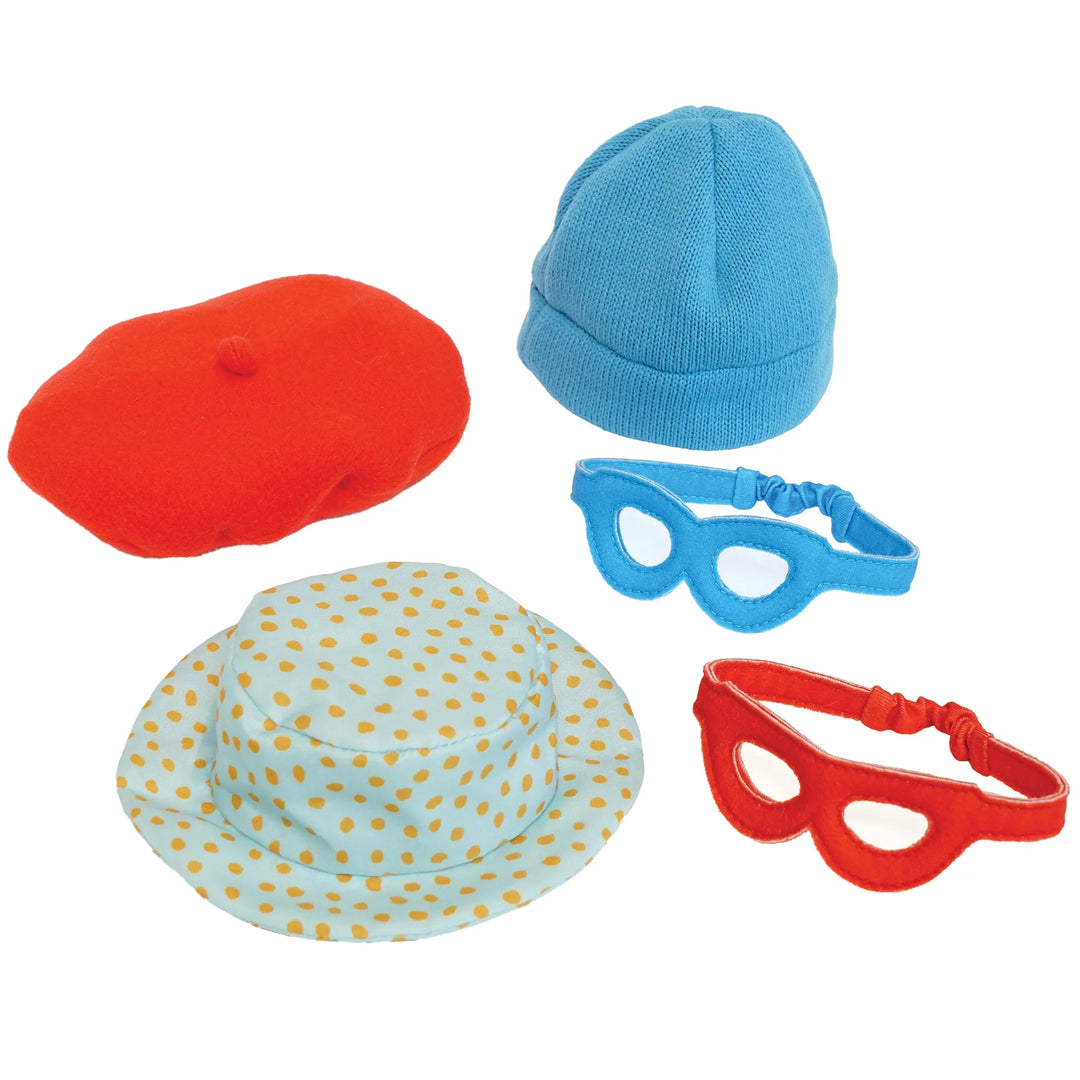 Style Your Own Hats & Glasses Playset - Dolls - Manhattan Toy