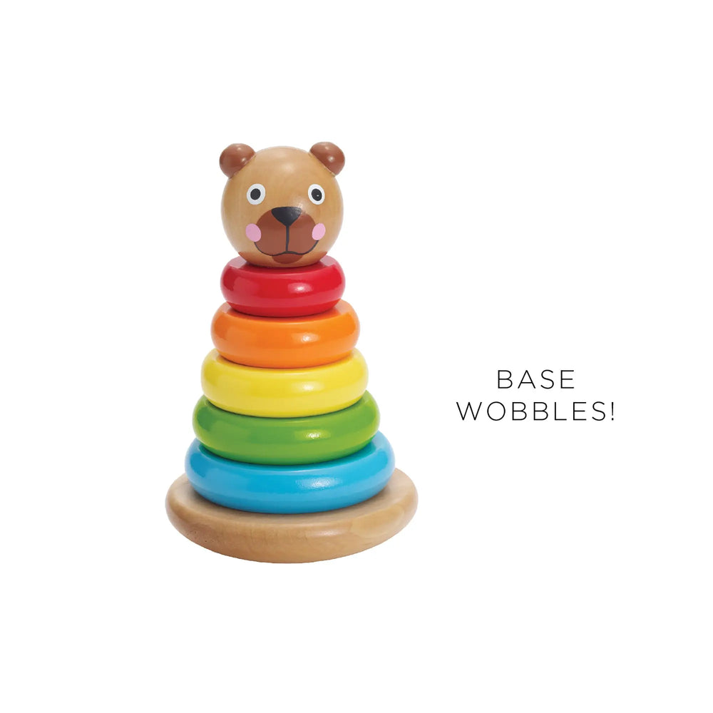 Brilliant Bear Magnetic Stack-up - Wood Toys - Manhattan Toy