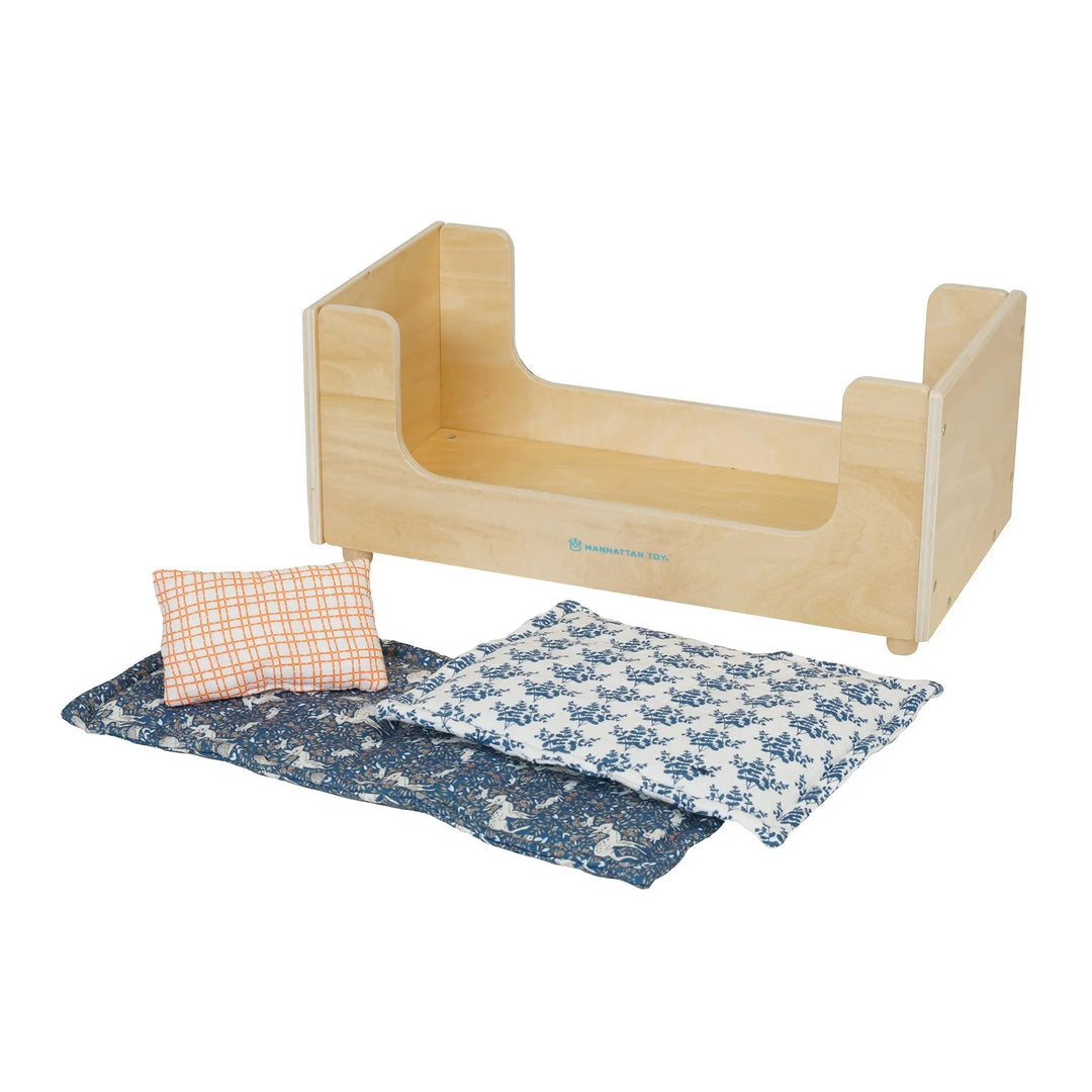 Sleep Tight Sleigh Bed - Doll Accessories - Manhattan Toy