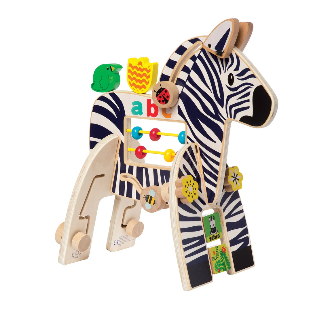 Safari Zebra - Wood Toys - Manhattan Toy