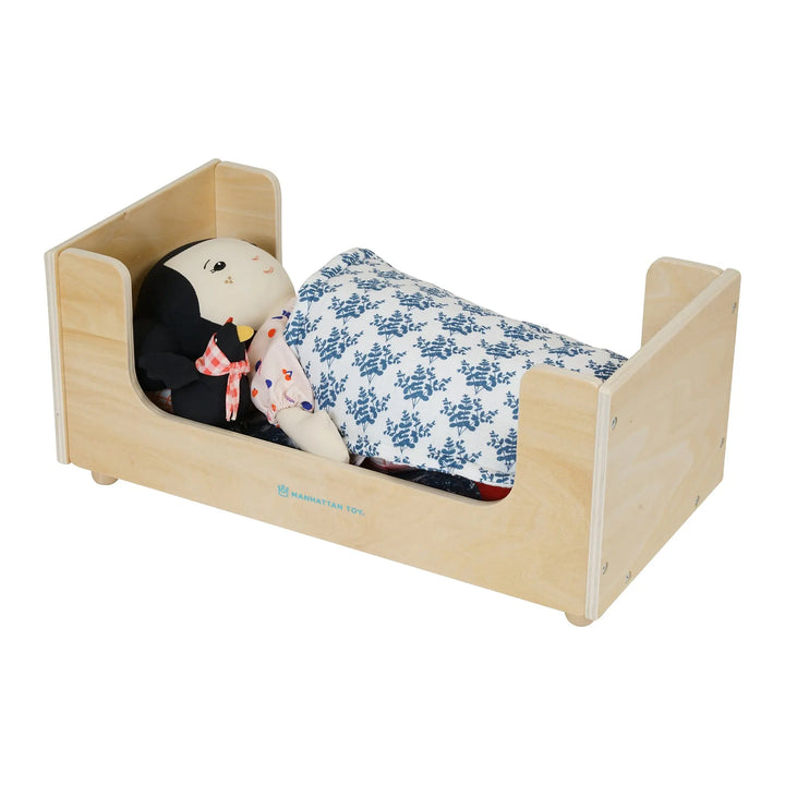 Sleep Tight Sleigh Bed - Doll Accessories - Manhattan Toy