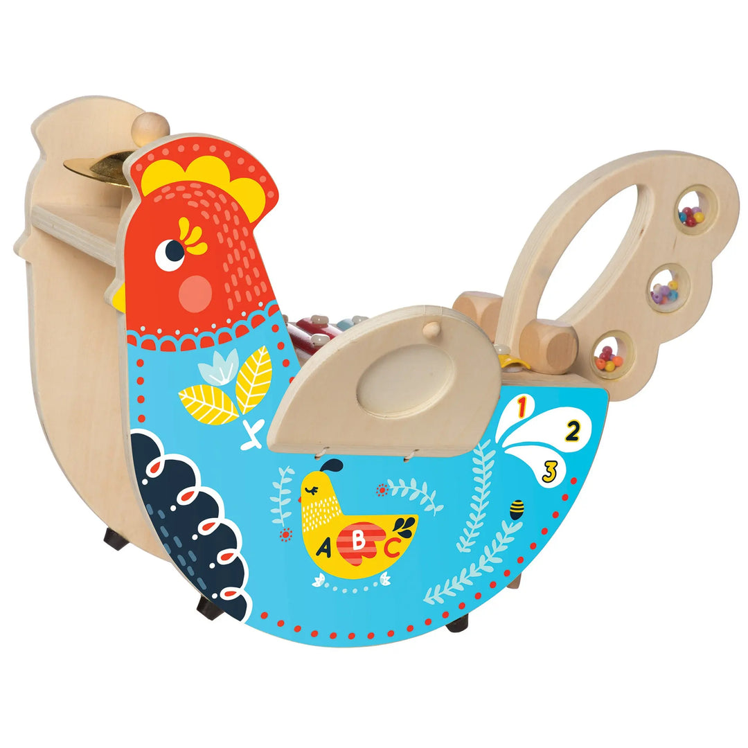 Musical Chicken - Wood Toys - Manhattan Toy