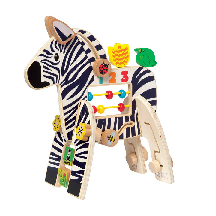 Safari Zebra - Wood Toys - Manhattan Toy