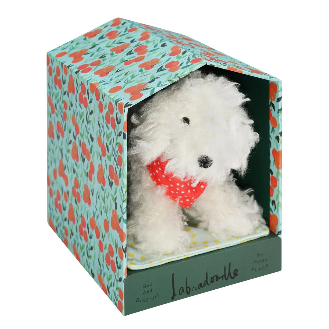 Bed & Biscuit Labradoodle - Stuffed Animals - Manhattan Toy