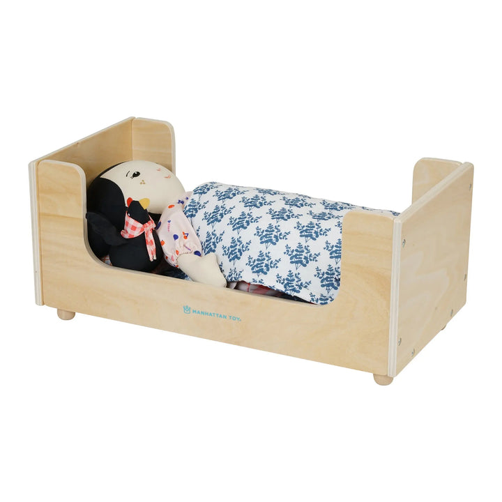 Sleep Tight Sleigh Bed - Doll Accessories - Manhattan Toy