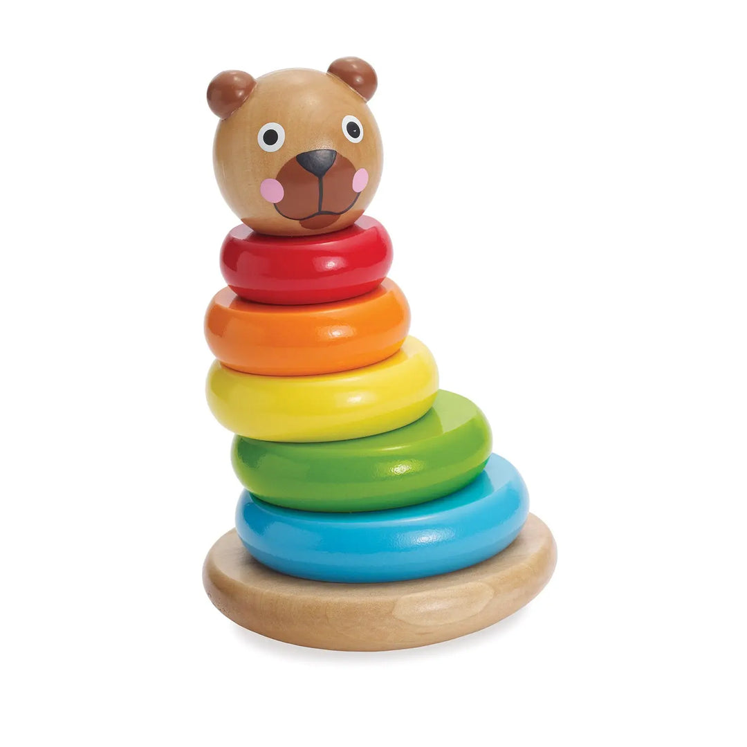 Brilliant Bear Magnetic Stack-up - Wood Toys - Manhattan Toy