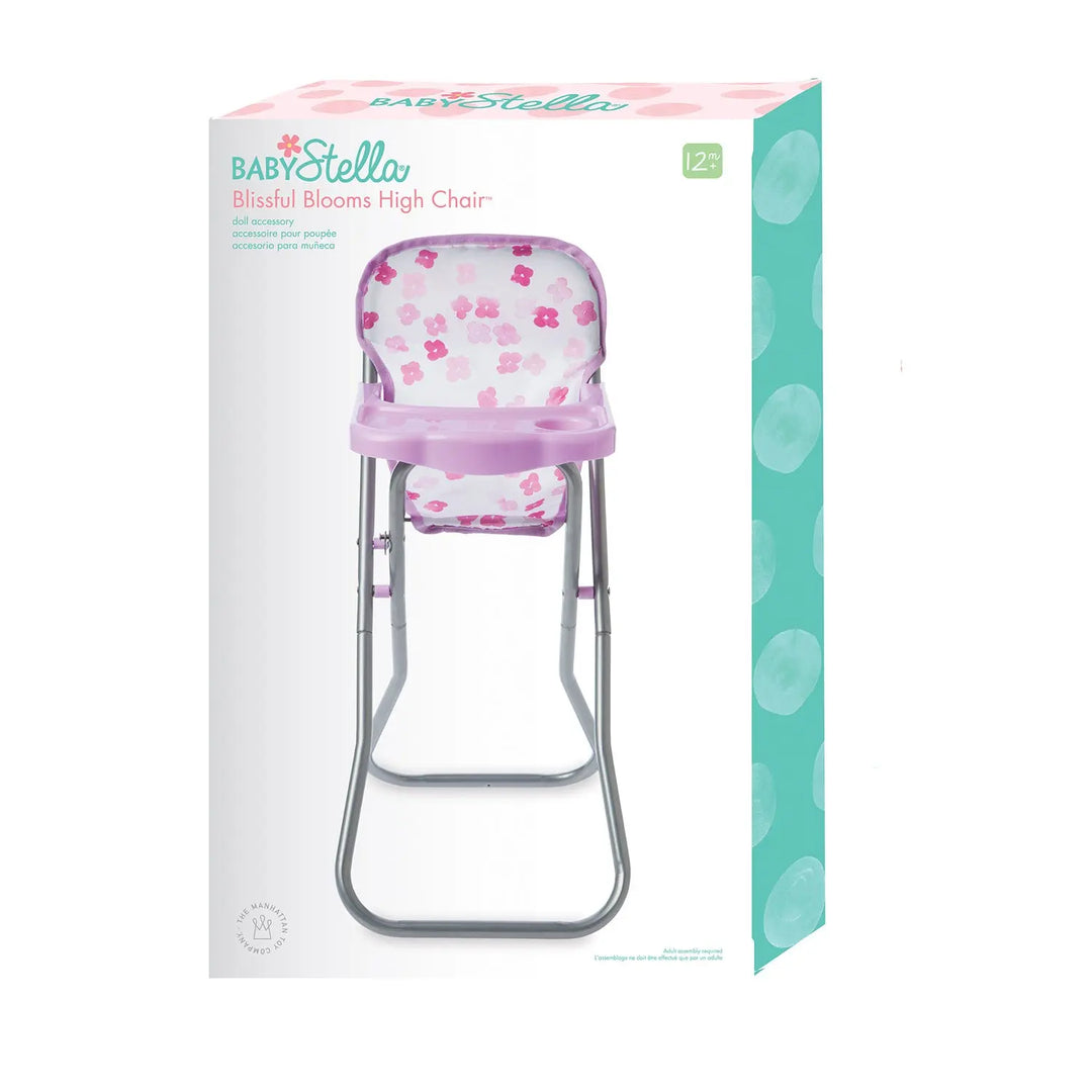 Baby Stella Blissful Blooms High Chair Doll Accessory - Doll Accessories - Manhattan Toy